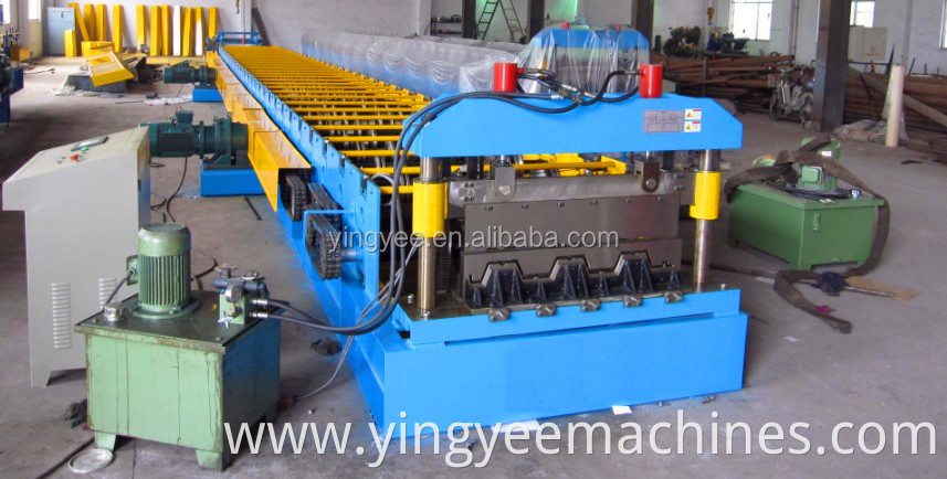 Galvanizing metal deck roll forming machine metal flow sheet metal forming machine